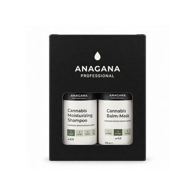 Набір DUOS "Зволожуючий з олією канабісу" / DUOS set CANNABIS MOISTURIZING 2х250мл АНDUOSЗК-2х250 фото